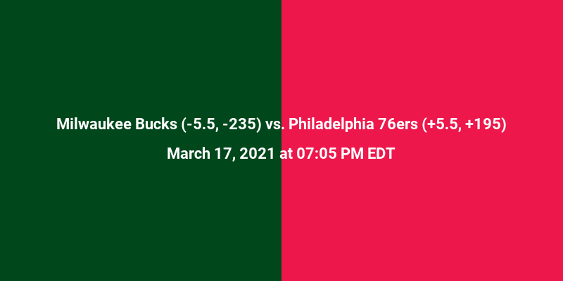 Milwaukee Bucks vs. Philadelphia 76ers