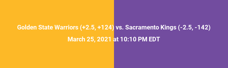 Golden State Warriors vs. Sacramento Kings