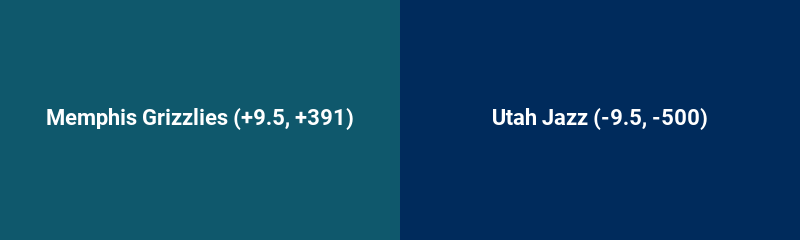 Memphis Grizzlies vs. Utah Jazz