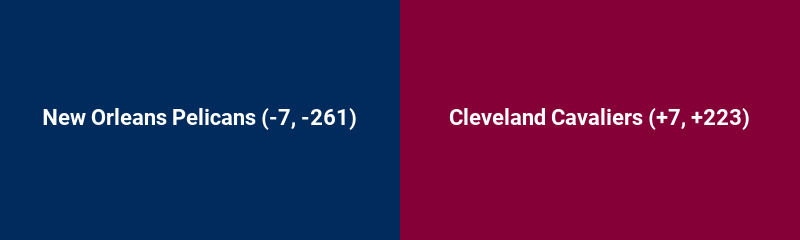 New Orleans Pelicans vs. Cleveland Cavaliers