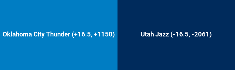 Oklahoma City Thunder vs. Utah Jazz