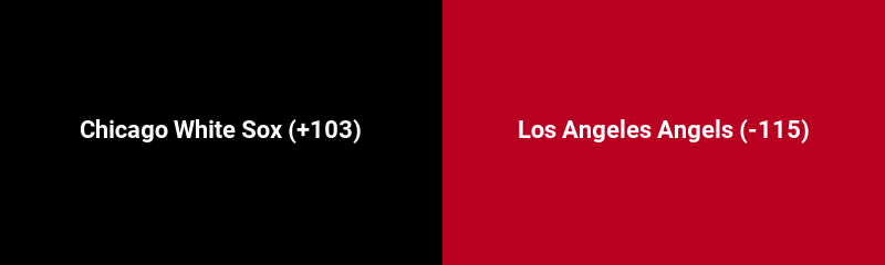 Chicago White Sox @ Los Angeles Angels