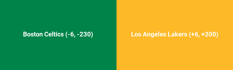 Boston Celtics vs. Los Angeles Lakers