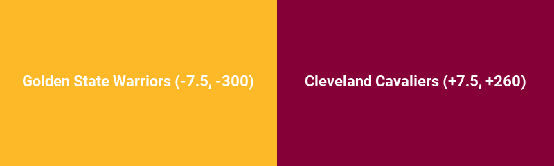 Golden State Warriors vs. Cleveland Cavaliers