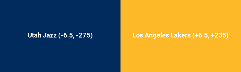 Utah Jazz vs. Los Angeles Lakers