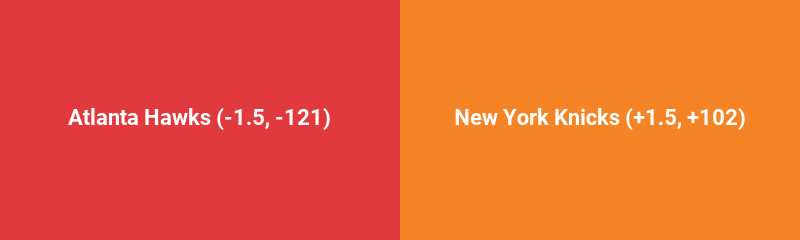 Atlanta Hawks vs. New York Knicks