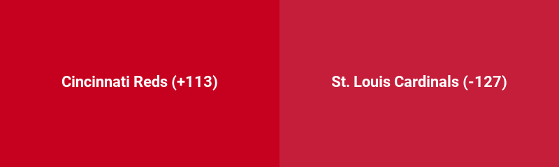 Cincinnati Reds @ St. Louis Cardinals