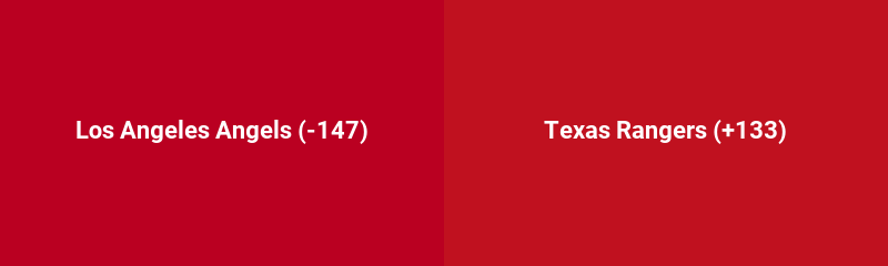 Los Angeles Angels @ Texas Rangers