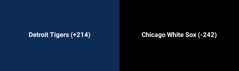 Detroit Tigers @ Chicago White Sox