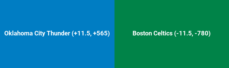 Oklahoma City Thunder vs. Boston Celtics