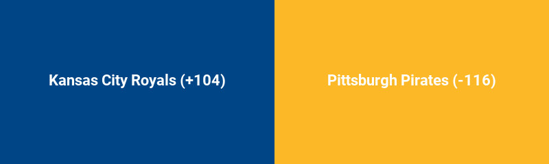 Kansas City Royals @ Pittsburgh Pirates