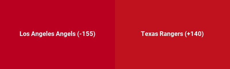 Los Angeles Angels @ Texas Rangers