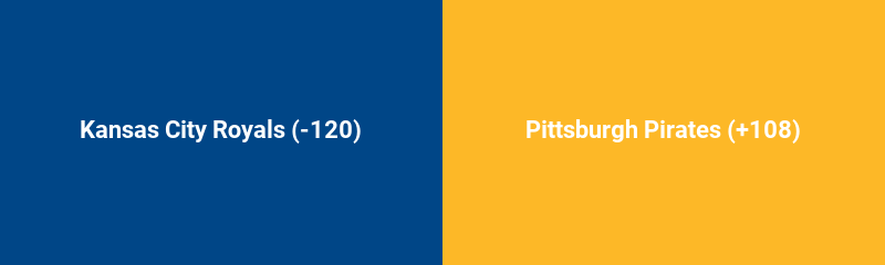 Kansas City Royals @ Pittsburgh Pirates