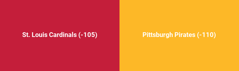 St. Louis Cardinals @ Pittsburgh Pirates