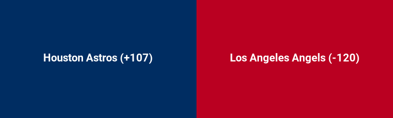 Houston Astros @ Los Angeles Angels