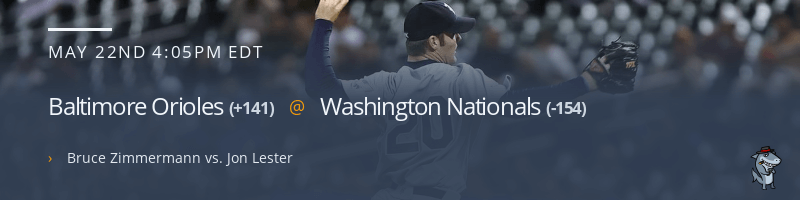 Baltimore Orioles @ Washington Nationals - May 22, 2021