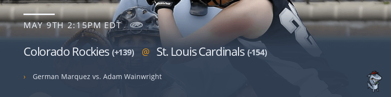 Colorado Rockies @ St. Louis Cardinals - May 9, 2021