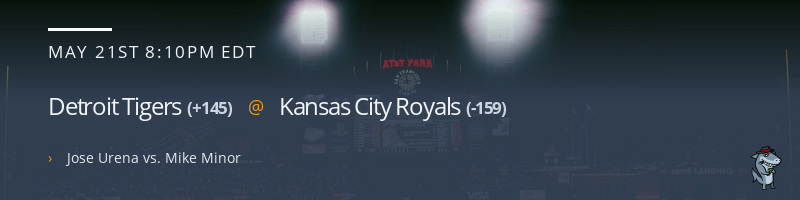 Detroit Tigers @ Kansas City Royals - May 21, 2021