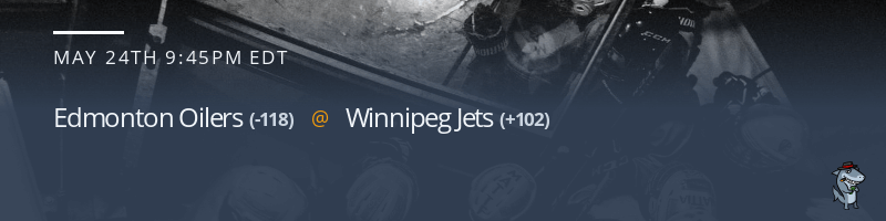 Edmonton Oilers vs. Winnipeg Jets - May 24, 2021