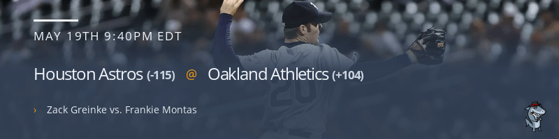 Houston Astros @ Oakland Athletics - May 19, 2021