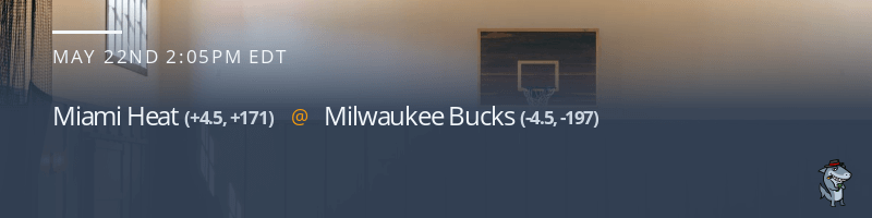 Miami Heat vs. Milwaukee Bucks - May 22, 2021