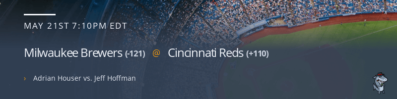 Milwaukee Brewers @ Cincinnati Reds - May 21, 2021