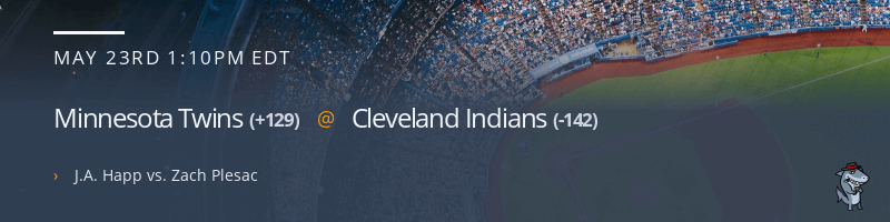 Minnesota Twins @ Cleveland Indians - May 23, 2021