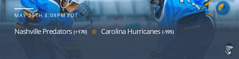 Nashville Predators vs. Carolina Hurricanes - May 25, 2021