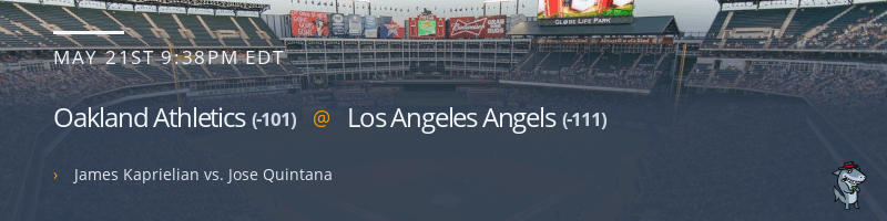 Oakland Athletics @ Los Angeles Angels - May 21, 2021