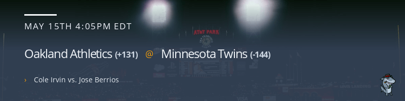 Oakland Athletics @ Minnesota Twins - May 15, 2021