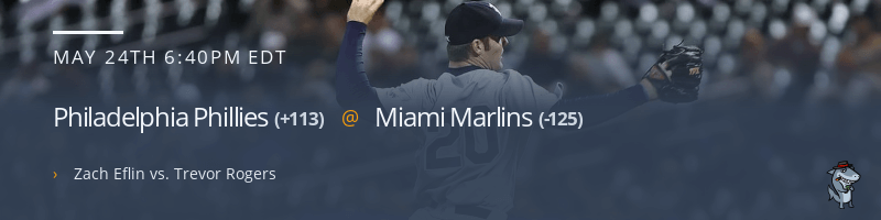 Philadelphia Phillies @ Miami Marlins - May 24, 2021