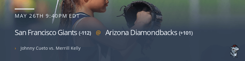 San Francisco Giants @ Arizona Diamondbacks - May 26, 2021