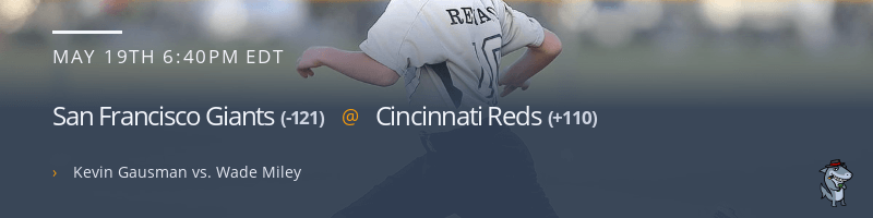 San Francisco Giants @ Cincinnati Reds - May 19, 2021