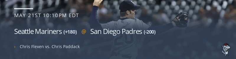 Seattle Mariners @ San Diego Padres - May 21, 2021