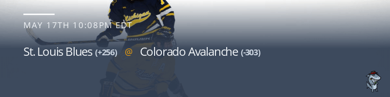 St. Louis Blues vs. Colorado Avalanche - May 17, 2021