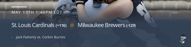 St. Louis Cardinals @ Milwaukee Brewers - May 13, 2021