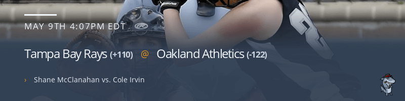 Tampa Bay Rays @ Oakland Athletics - May 9, 2021