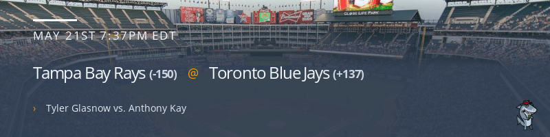 Tampa Bay Rays @ Toronto Blue Jays - May 21, 2021