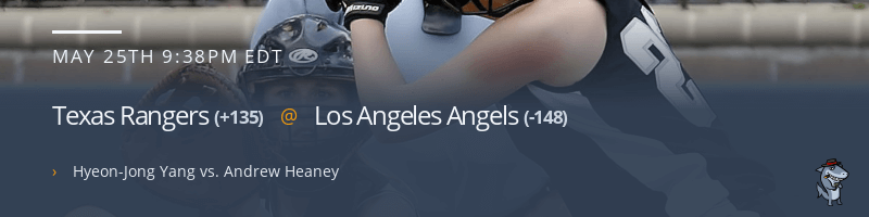 Texas Rangers @ Los Angeles Angels - May 25, 2021