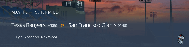 Texas Rangers @ San Francisco Giants - May 10, 2021