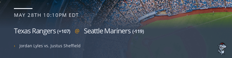 Texas Rangers @ Seattle Mariners - May 28, 2021