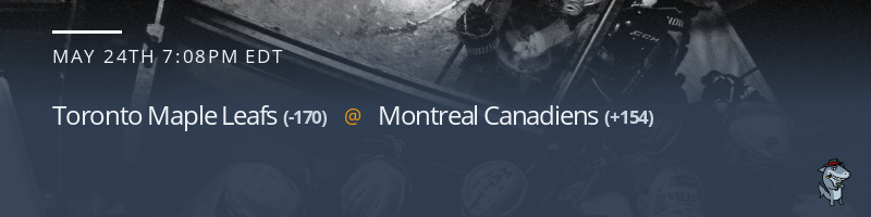 Toronto Maple Leafs vs. Montreal Canadiens - May 24, 2021