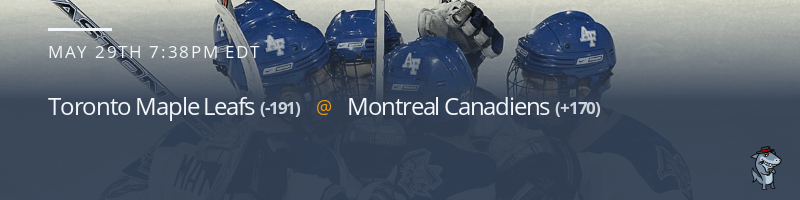 Toronto Maple Leafs vs. Montreal Canadiens - May 29, 2021