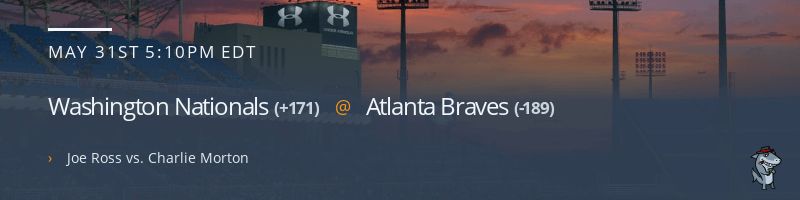 Washington Nationals @ Atlanta Braves - May 31, 2021