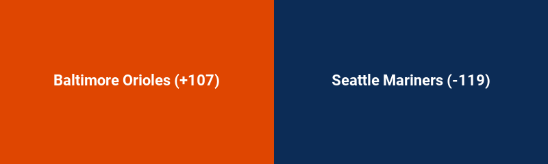 Baltimore Orioles @ Seattle Mariners