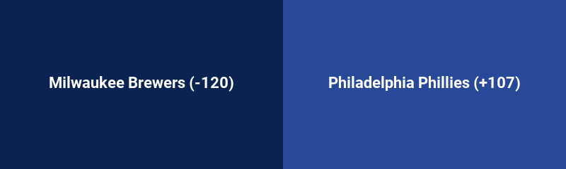 Milwaukee Brewers @ Philadelphia Phillies