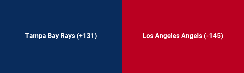 Tampa Bay Rays @ Los Angeles Angels