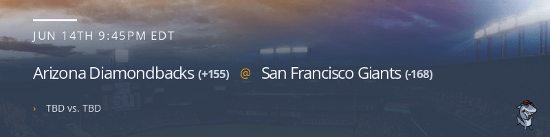 Arizona Diamondbacks @ San Francisco Giants - June 14, 2021