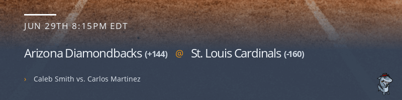 Arizona Diamondbacks @ St. Louis Cardinals - June 29, 2021