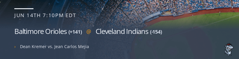 Baltimore Orioles @ Cleveland Indians - June 14, 2021